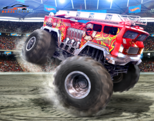 xe tải quái vật hot wheels